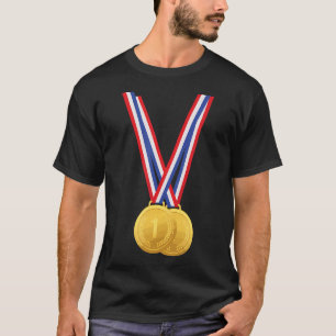 Goldmedaillen - Funny Shirt für Gewinner und Champ