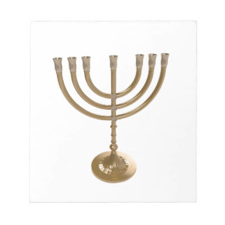 Goldmenorah Notizblock
