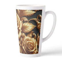 Goldmetallische Rose Dunkle Akademie