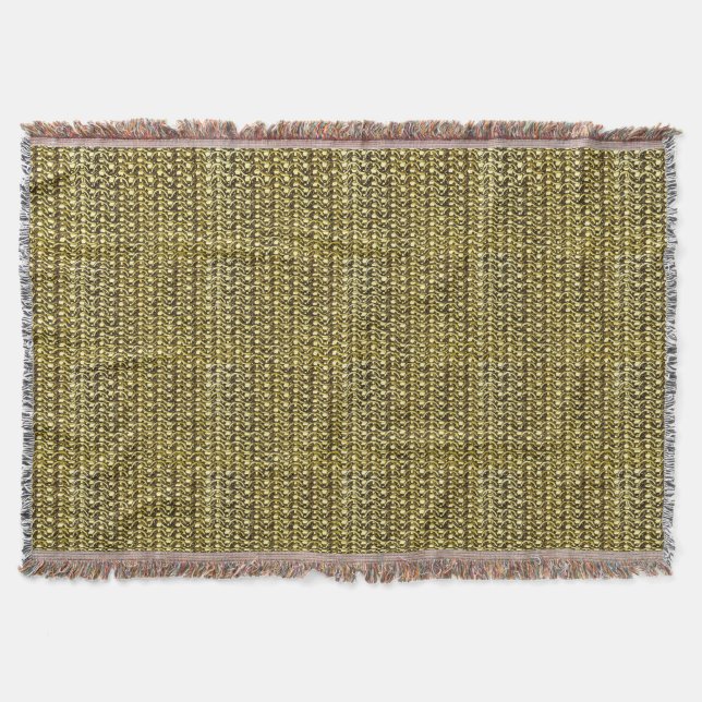 Goldmetallkettenhemd-metallische mittelalterliche decke (Vorderseite)