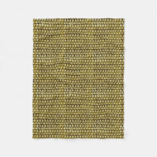 Goldmetallkettenhemd-metallische mittelalterliche fleecedecke