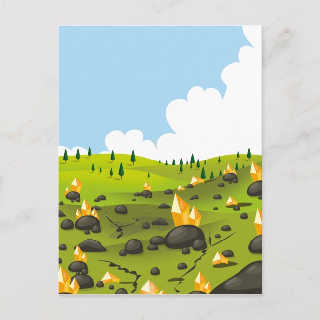 Goldmine Postkarte (Vorderseite)