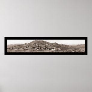 Goldmine-Rhyolith Nanovolt-Foto 1908 Poster