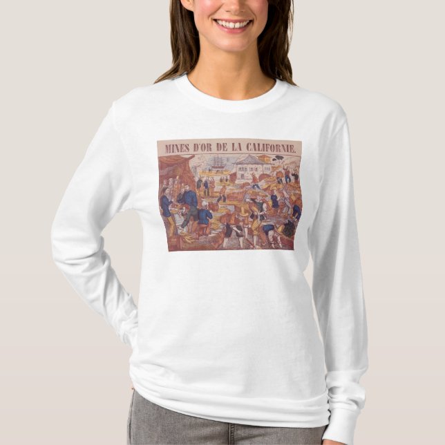 Goldminen von Kalifornien T-Shirt (Vorderseite)