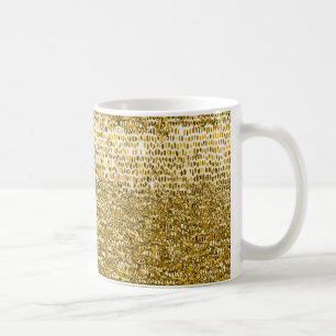 Goldmosaikmuster Kaffeetasse