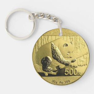 Goldmünze Schlüsselanhänger