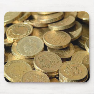Goldmünzen Mousepad