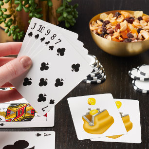 Goldmünzenbörse Spielkarten