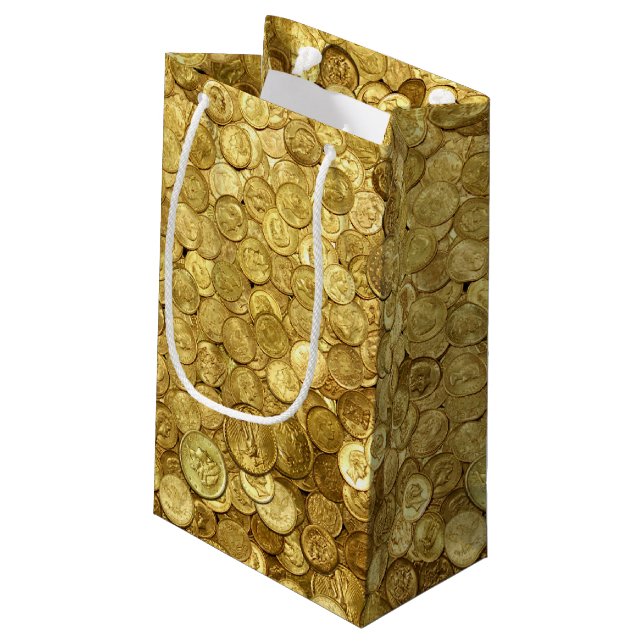 Goldmünzensammlung Kleine Geschenktüte (Rückseite Schrägansicht)