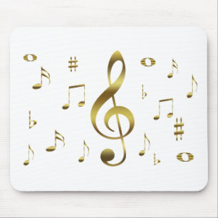 Goldmusikalische Anmerkungen Mousepad