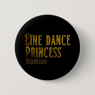 Goldname des Line Dance Princess Button