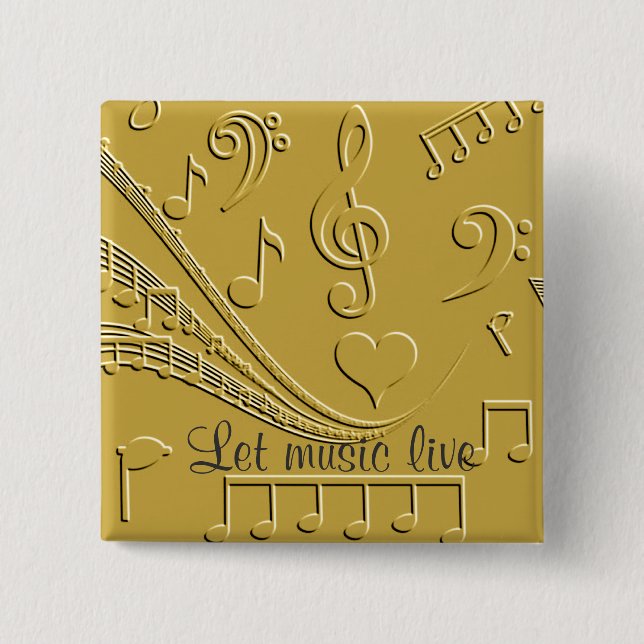 Goldnoten der Liebe_ Button (Vorderseite)