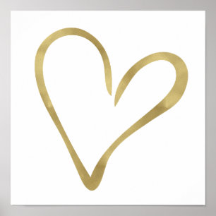 Goldoffenes Herz II Poster