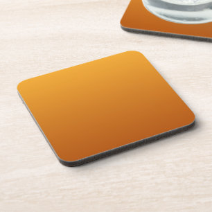 Goldorange, verbranntes Orange, goldbraun Getränkeuntersetzer