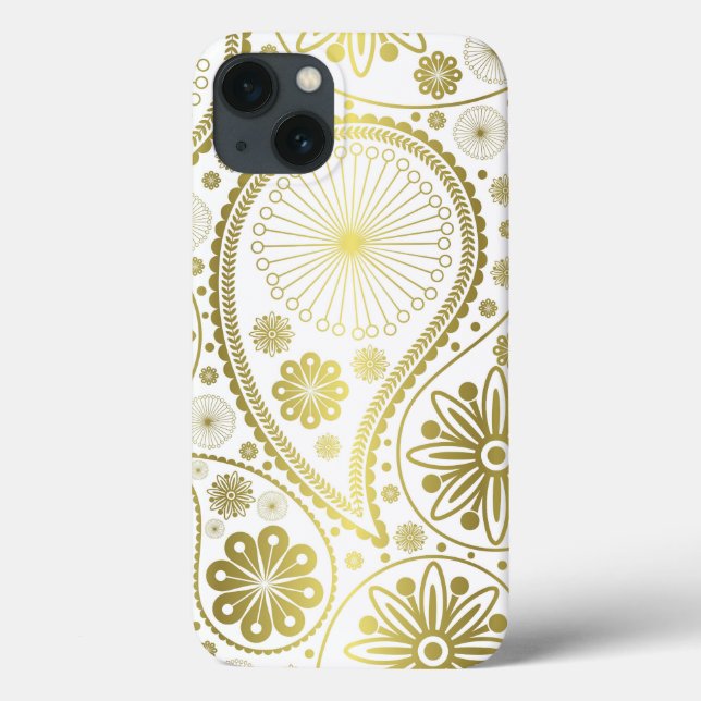 Goldpaisley Case-Mate iPhone Hülle (Rückseite)