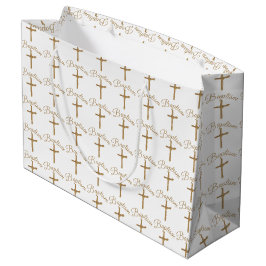 Goldpalmenkreuz Große Geschenktüte