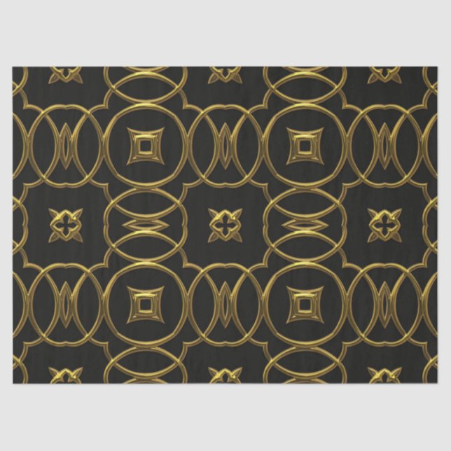 Goldpapiere Seidenpapier (Vorderseite)
