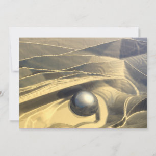 Goldperle Dankeskarte