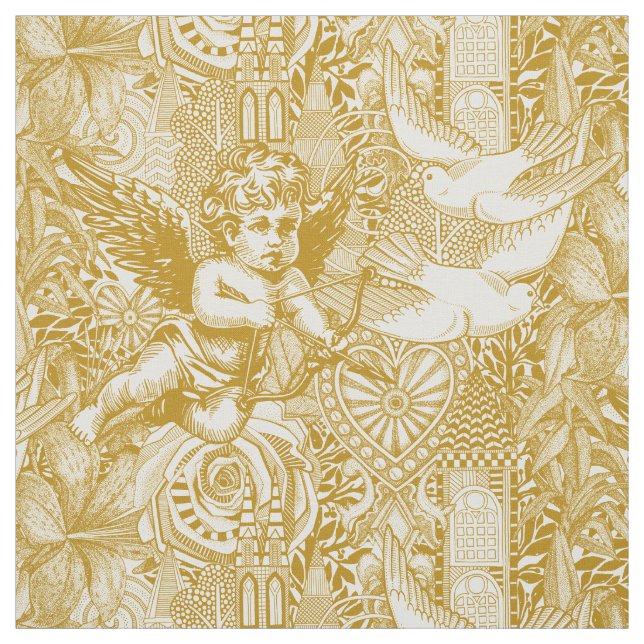 Goldperle Stoff (Muster)