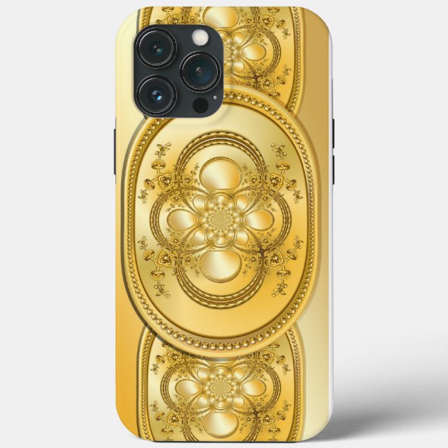 Goldplatte Case-Mate iPhone Hülle (Rückseite)