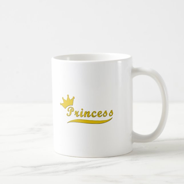 Goldprinzessin Coffee Mug Kaffeetasse (Rechts)