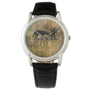 Goldprospektor Armbanduhr