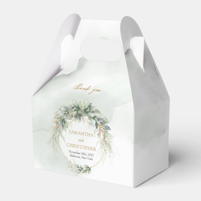 Goldrahmen Geschenkschachtel (Vorderseite)