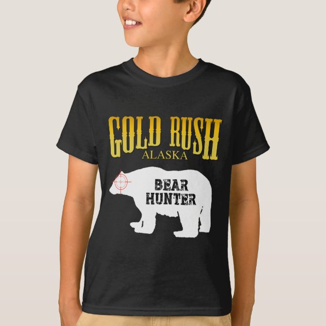 Goldrausch-Bärn-Jäger T-Shirt (Vorderseite)