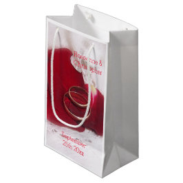 Goldrings Rose Petals Design Hochzeit Kleine Geschenktüte