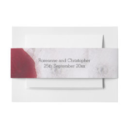 Goldrings Rose Petals Wedding Einladungsbanderole
