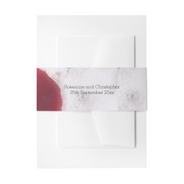 Goldrings Rose Petals Wedding Einladungsbanderole
