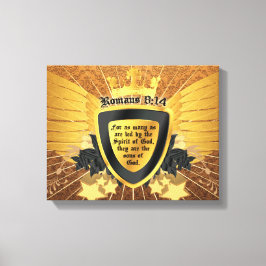 Goldrömer 8:14, Söhne Gottes Leinwanddruck