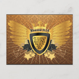 Goldrömer 8:14, Söhne Gottes Postkarte