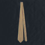 Goldrosa Schokolade Elfenbein Kariert Krawatte<br><div class="desc">Alles Gute zum Tag des Vaters!</div>