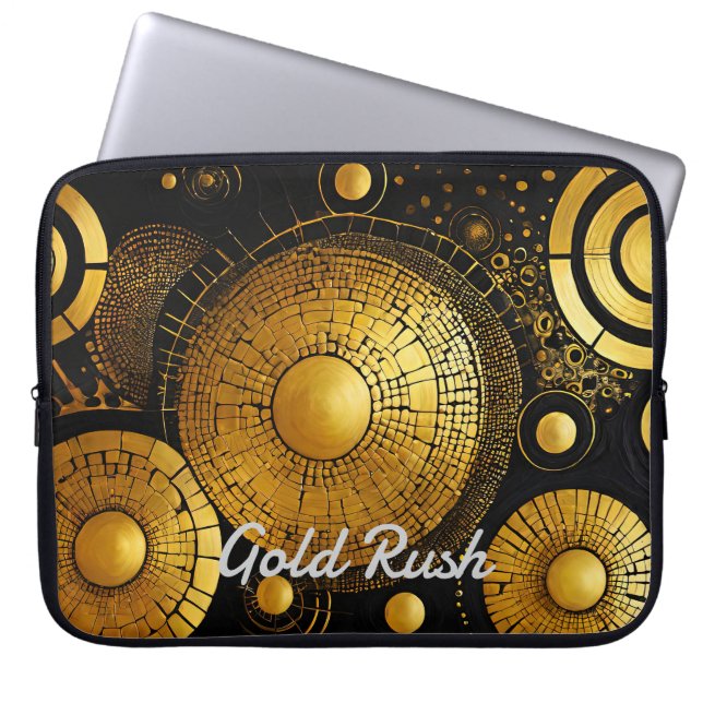 GoldRush 1 Notebook-Fall Laptopschutzhülle (Vorderseite)