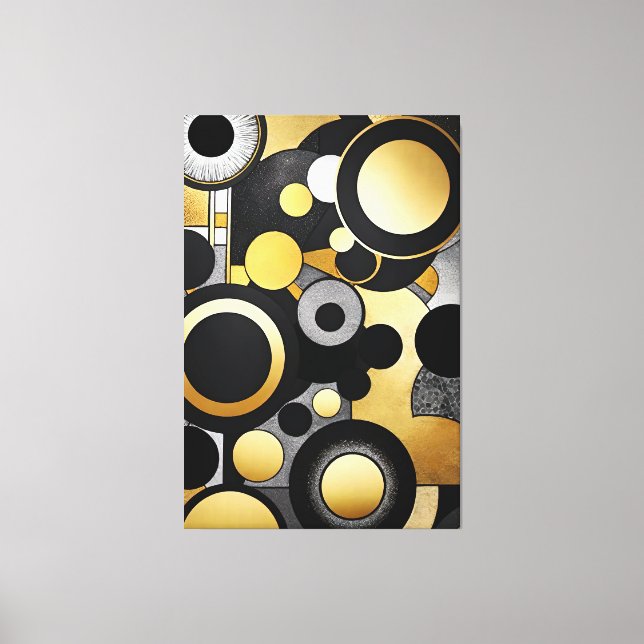 GoldRush 2 Canvas Print Leinwanddruck (Vorderseite)