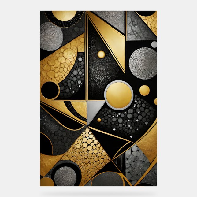 GoldRush 5 Akryllisches Zeichen Acrylschild (Vorderseite)