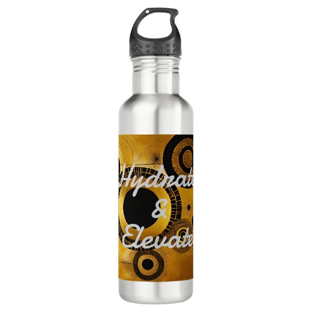 GoldRush 7 Wasserflasche Typ 1 Edelstahlflasche (Vorderseite)