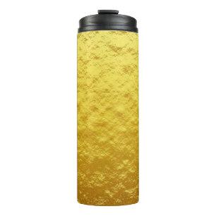 Goldschablone für Textur Thermosbecher