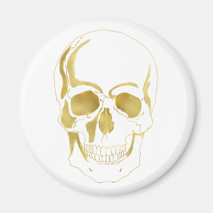 Goldschädel Magnet