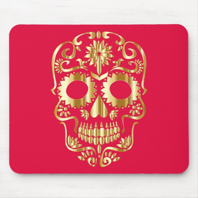 Goldschädel Mousepad (Vorne)