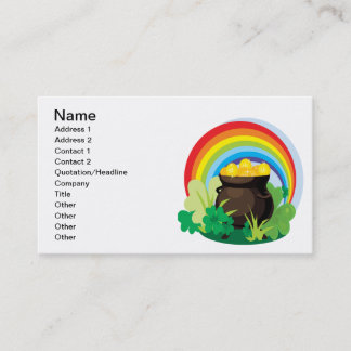 Goldschatz Visitenkarte