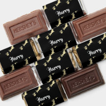 Goldschläger auf schwarz