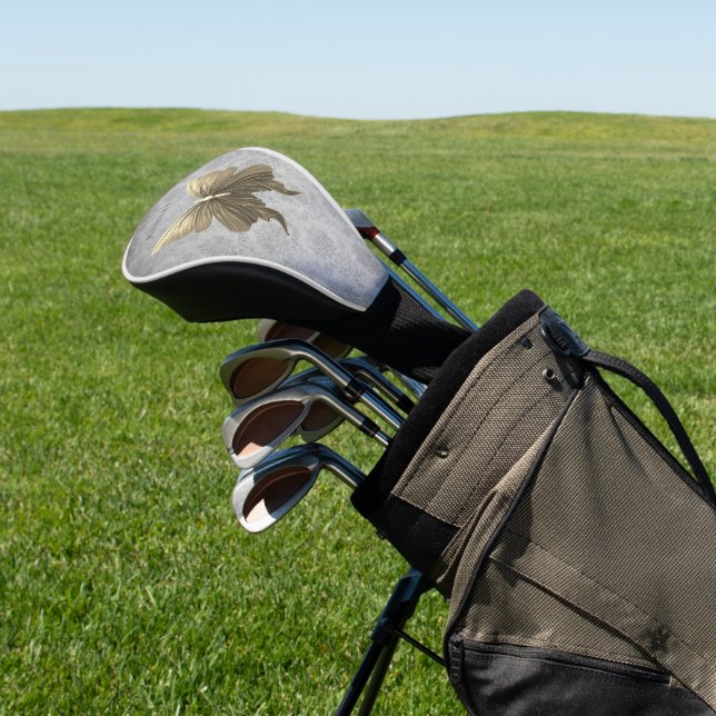 Goldschmetterling Golf Headcover (In SItu)