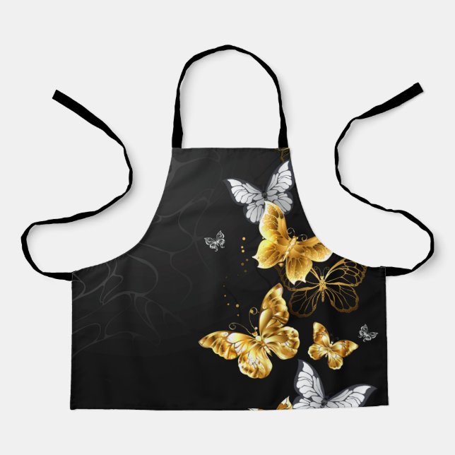 Goldschmetterlinge Schürze (Vorderseite)