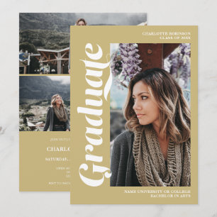 Goldschmied-Foto-Abschluss Einladung