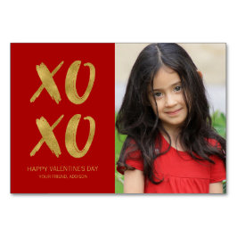 Goldschmied XOXO Klasse Valentine Karte