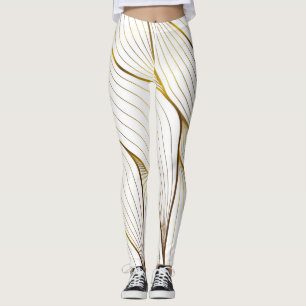 Goldschmuckblatt Leggings