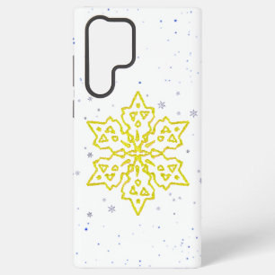 Goldschneeflocke Samsung Galaxy Hülle