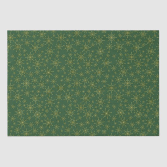 Goldschneeflocke Seidenpapier (Vorderseite)